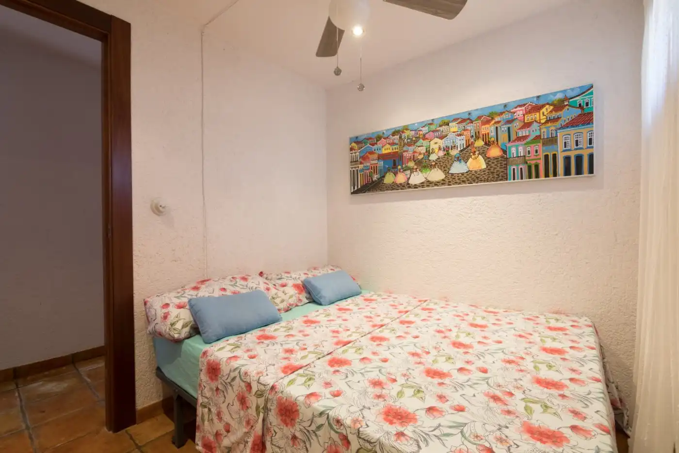 Habitación de Casa adosada de alquiler en Alicante / Alacant con Aire acondicionado, Terraza y Amueblado