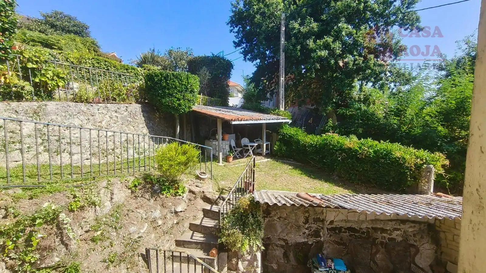 Garden of Houses for sale in Moaña  with Storage room and Furnished