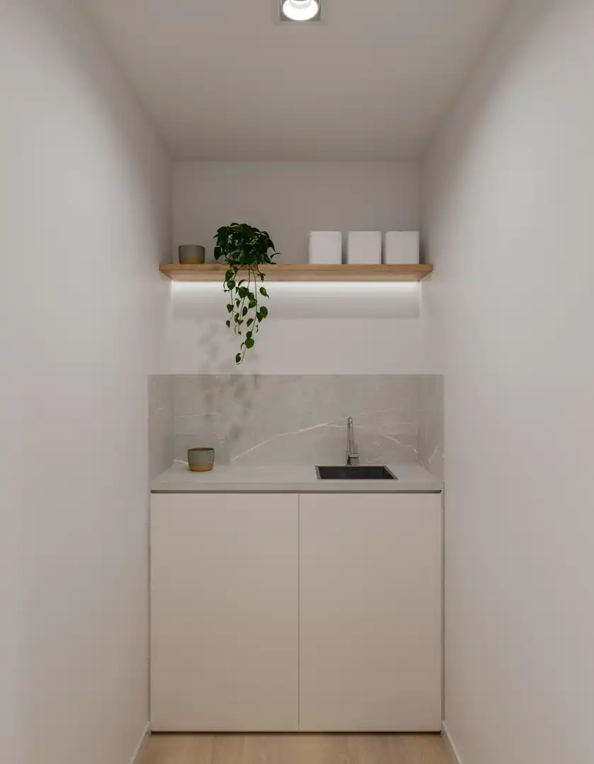 Cocina de Dúplex en venta en Castellón de la Plana / Castelló de la Plana con Aire acondicionado y Trastero