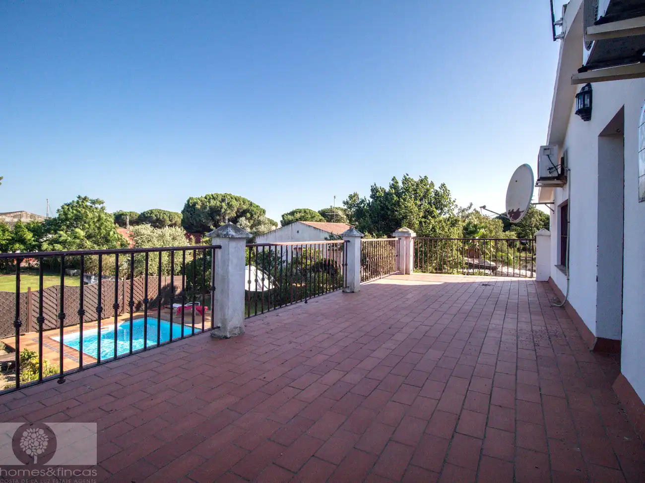 Jardín de Finca rústica en venta en Cartaya con Jardín privado, Piscina y Amueblado