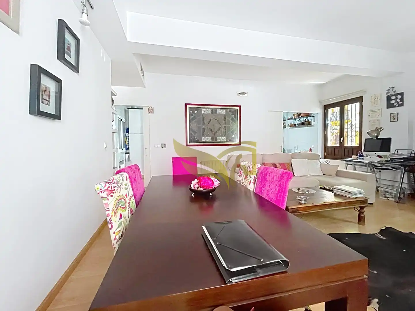 Dining room of Flat for sale in Sevilla  with Air Conditioner, Heating and Storage room