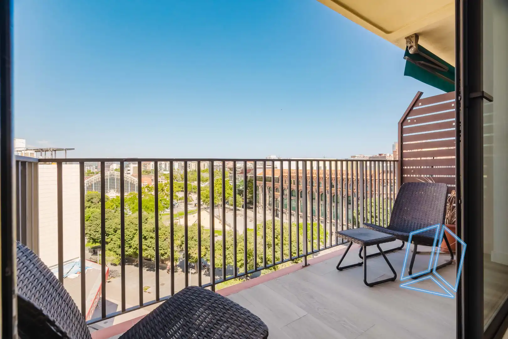 Balcony of Flat for sale in Barcelona  with Balcony