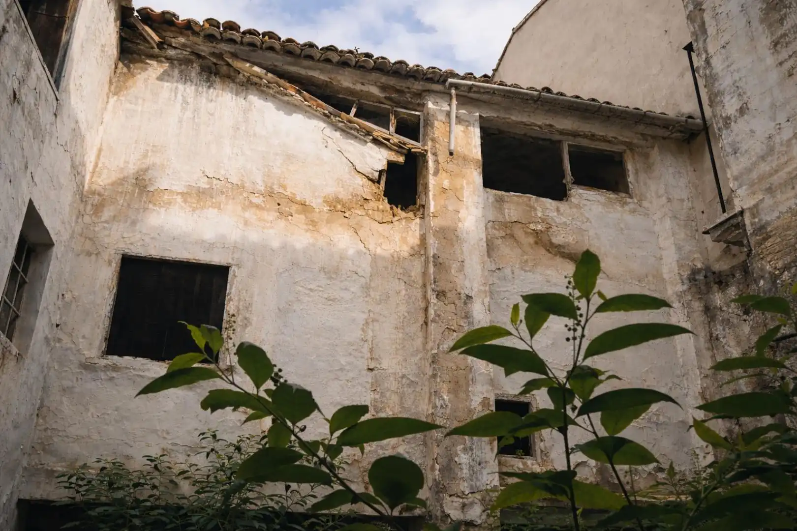 Vista exterior de Casa adosada en venta en L'Olleria con Terraza, Trastero y Balcón