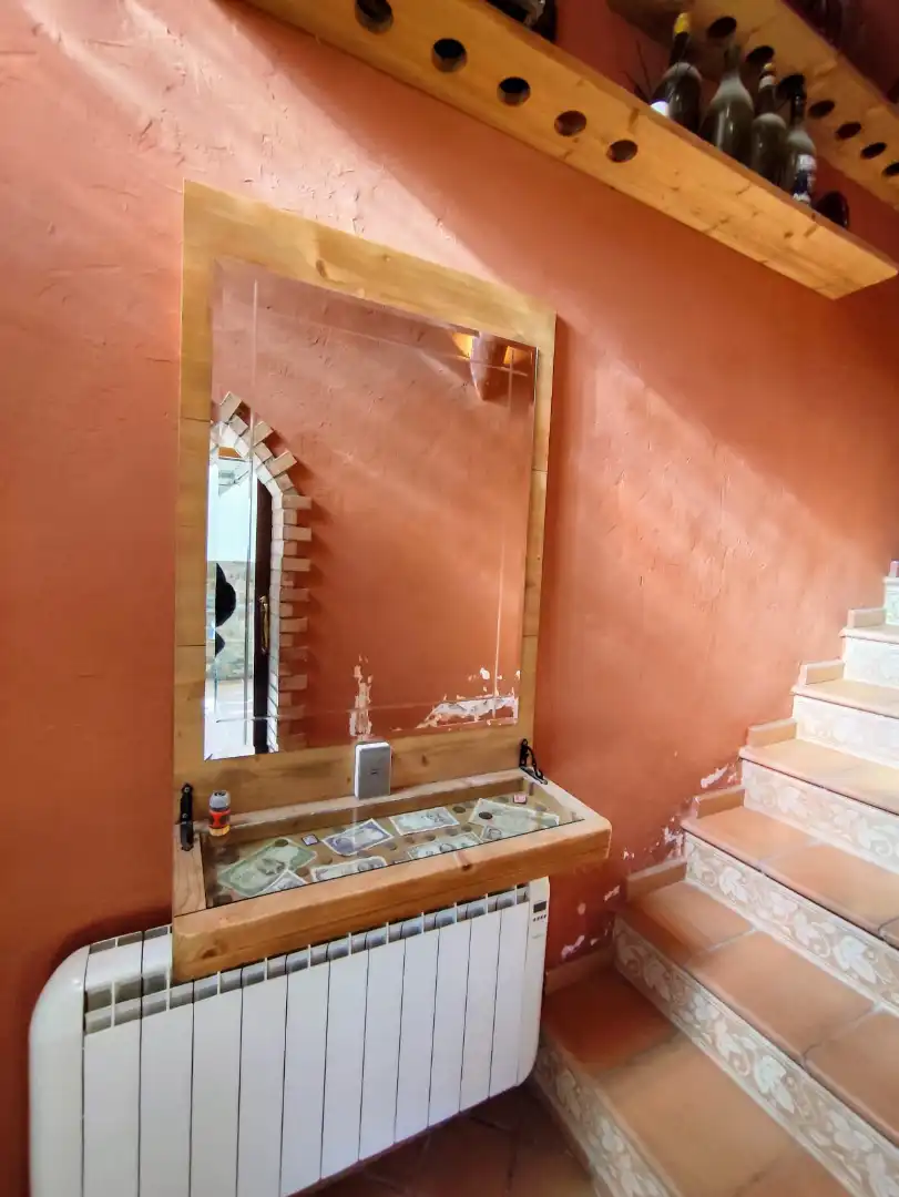 Baño de Casa adosada en venta en Pontils con Aire acondicionado, Calefacción y Amueblado