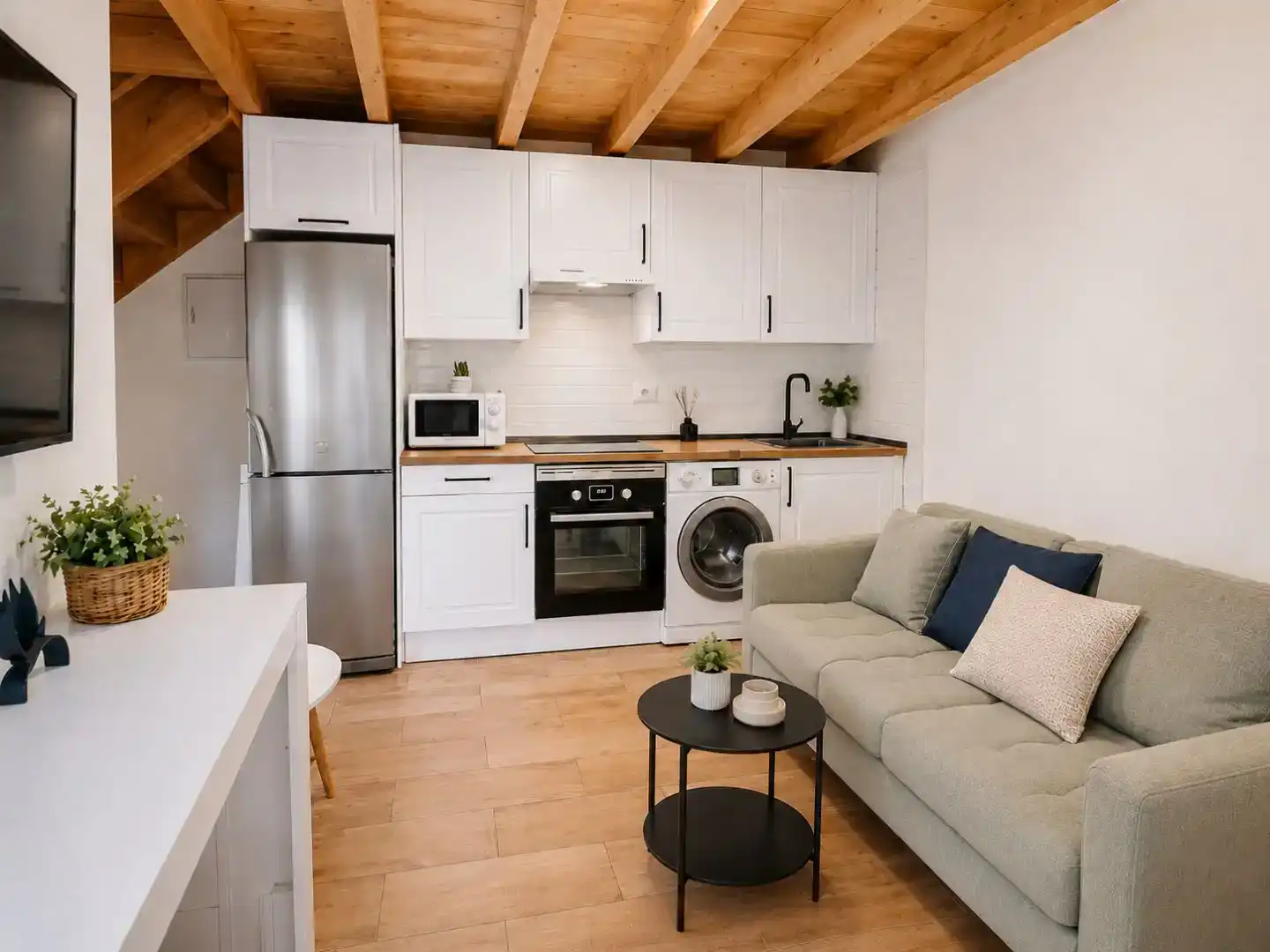 Cocina de Casa adosada en venta en Cangas de Onís con Balcón