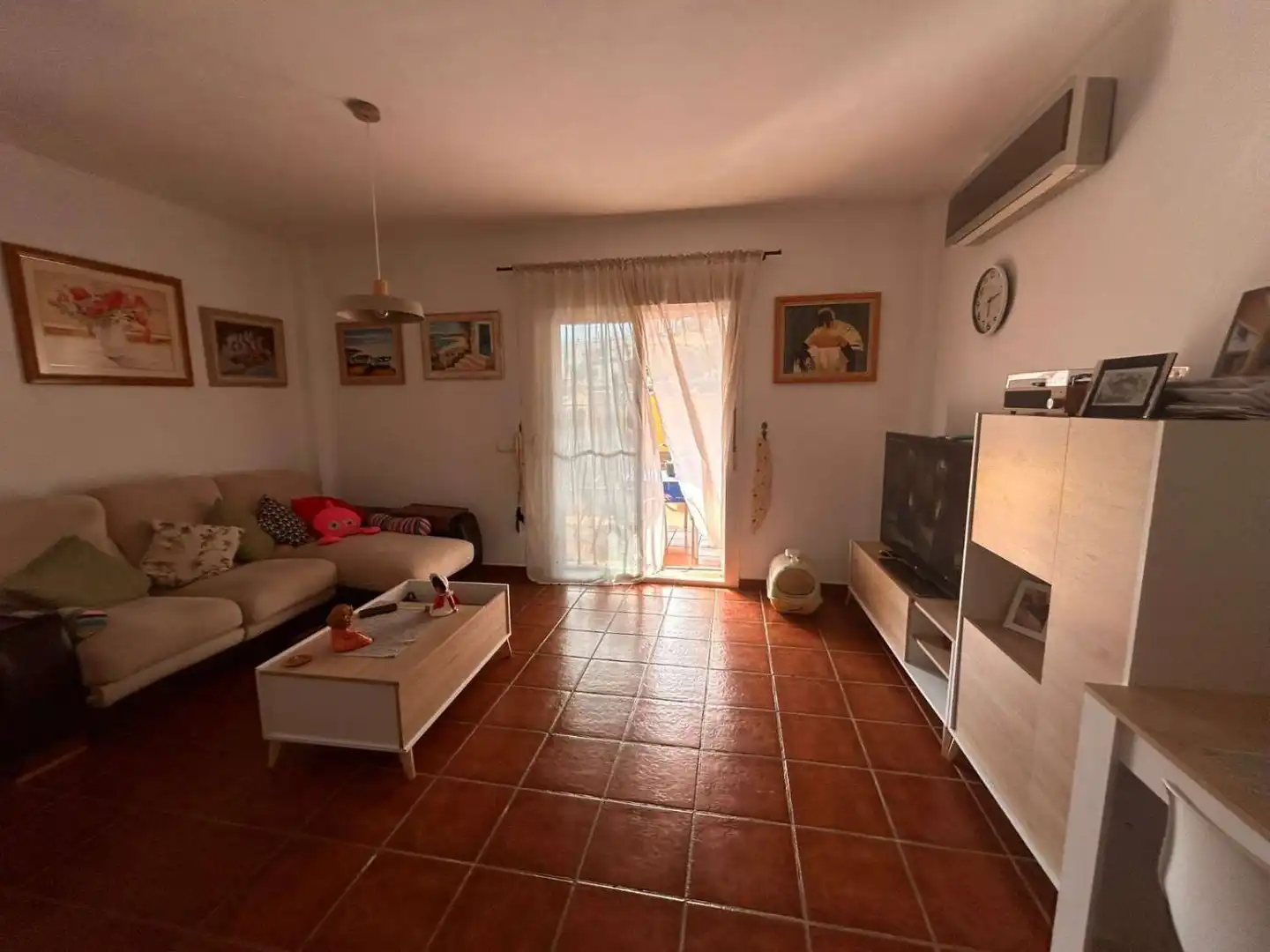 Sala de estar de Casa o chalet en venta en Málaga con Aire acondicionado, Calefacción y Parquet