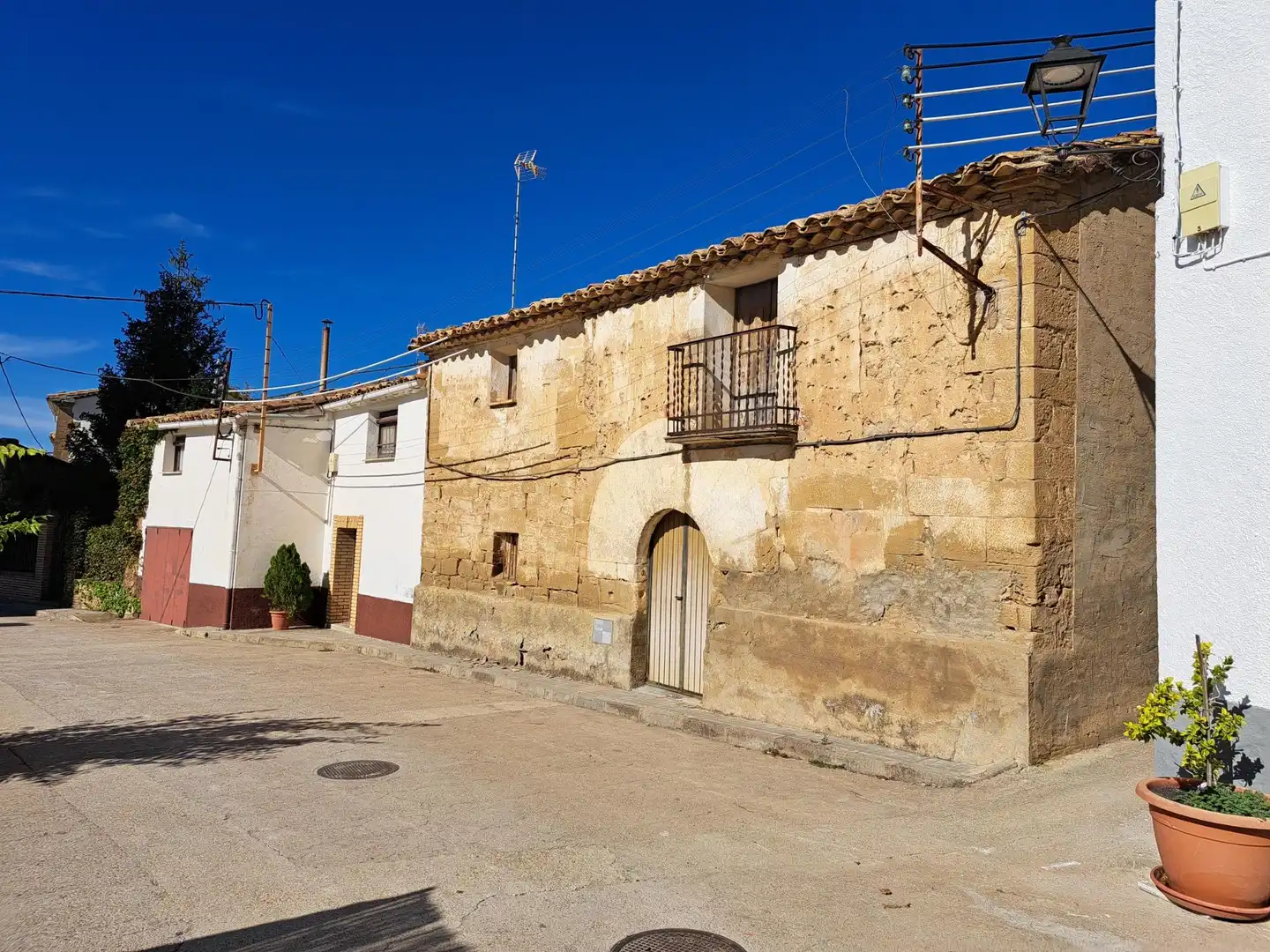 Vista exterior de Pis en venda en Siétamo