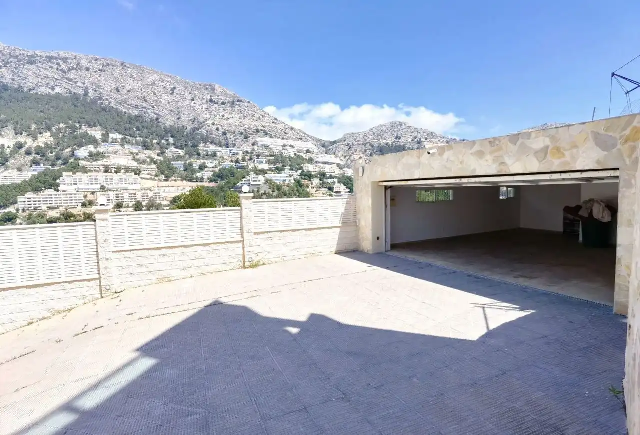 Vista exterior de Casa o chalet en venta en Altea con Aire acondicionado, Calefacción y Jardín privado