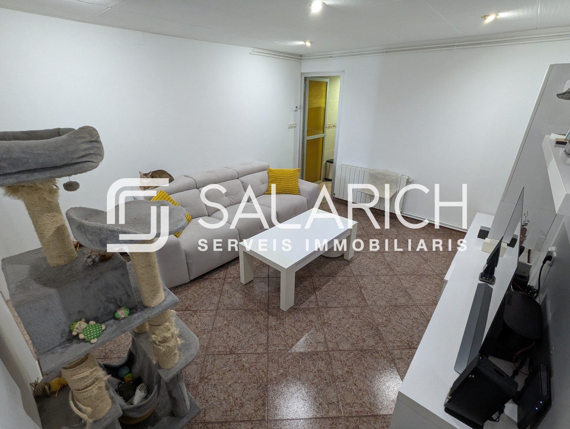 Living room of Single-family semi-detached for sale in Olesa de Montserrat  with Terrace
