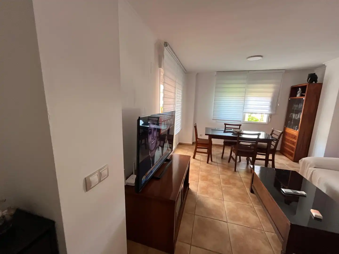 Wohnzimmer von Dachboden zur Miete in Jávea / Xàbia mit Klimaanlage, Heizung und Terrasse