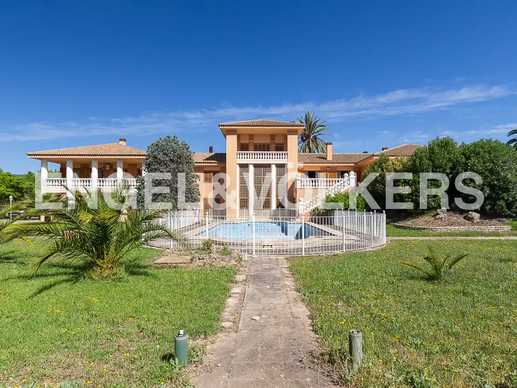 Exterior view of Houses for sale in Ontinyent  with Air Conditioner, Heating and Private garden