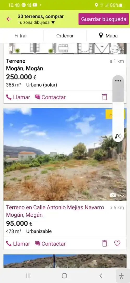 Grundstücke zum Verkauf in Mogán