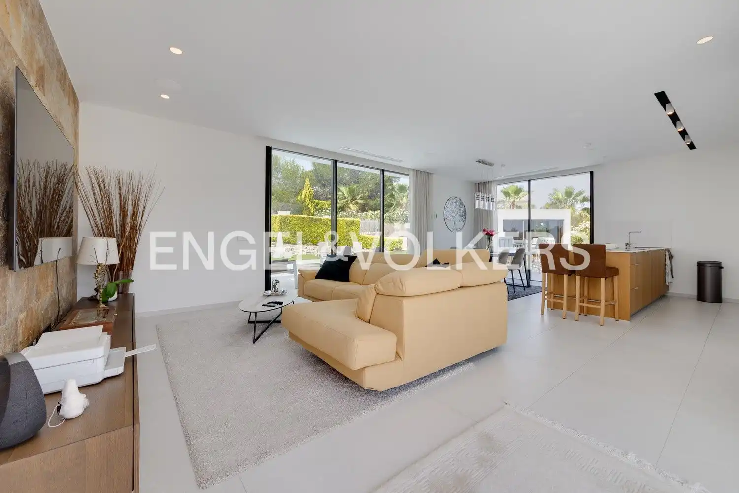 Sala de estar de Finca rústica en venta en Orihuela con Aire acondicionado, Calefacción y Jardín privado