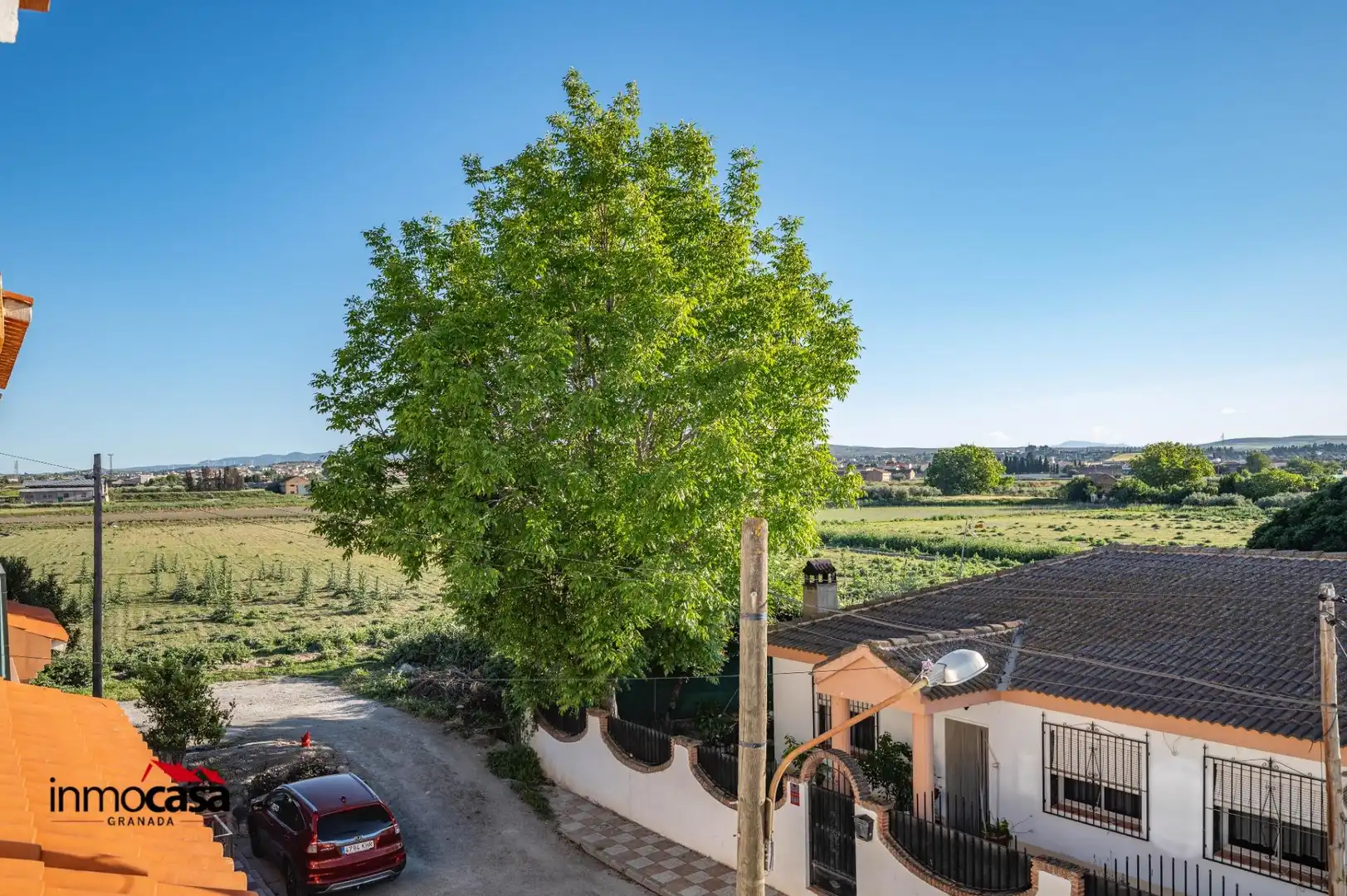 Vista exterior de Casa adosada en venda en Cúllar Vega