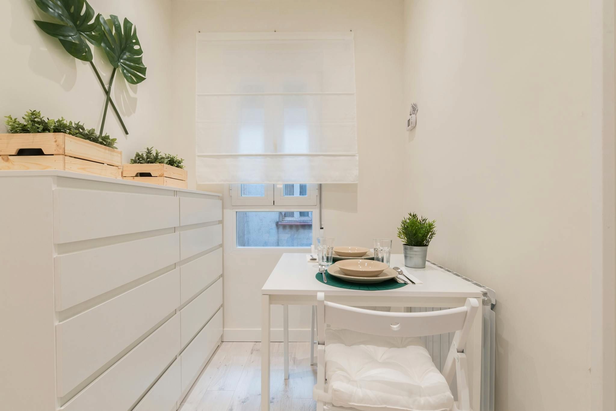 Balcony of Flat for rent in  Madrid Capital  with Heating, Furnished and Washing machine