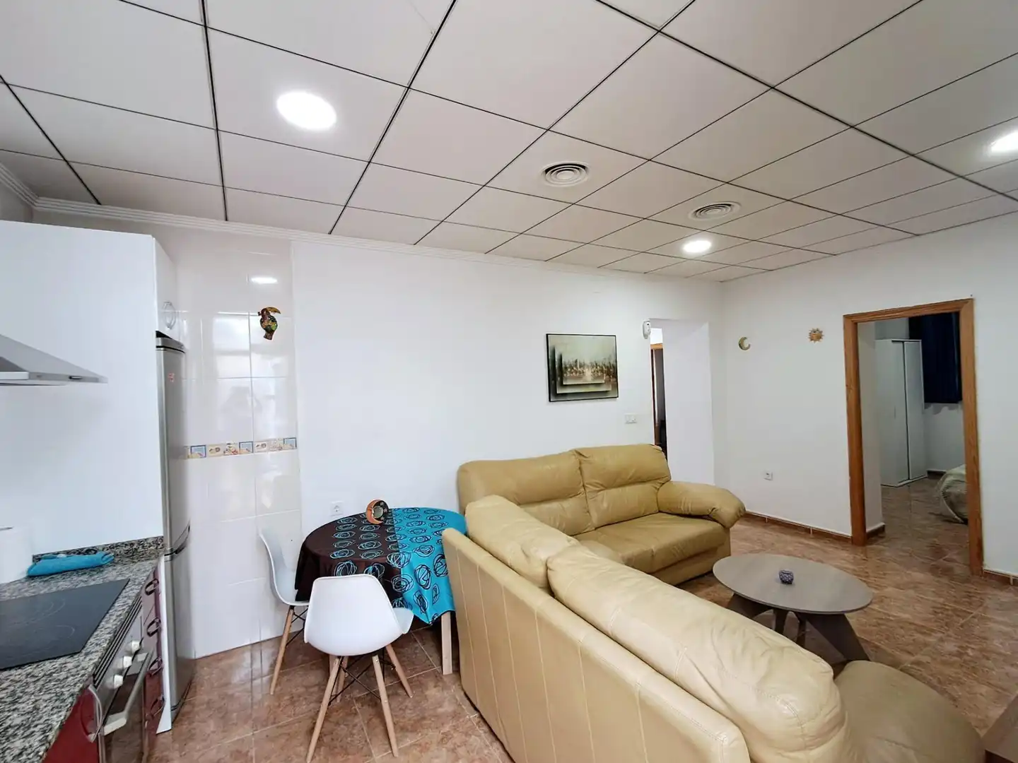 Sala de estar de Piso en venta en Águilas con Aire acondicionado, Calefacción y Amueblado