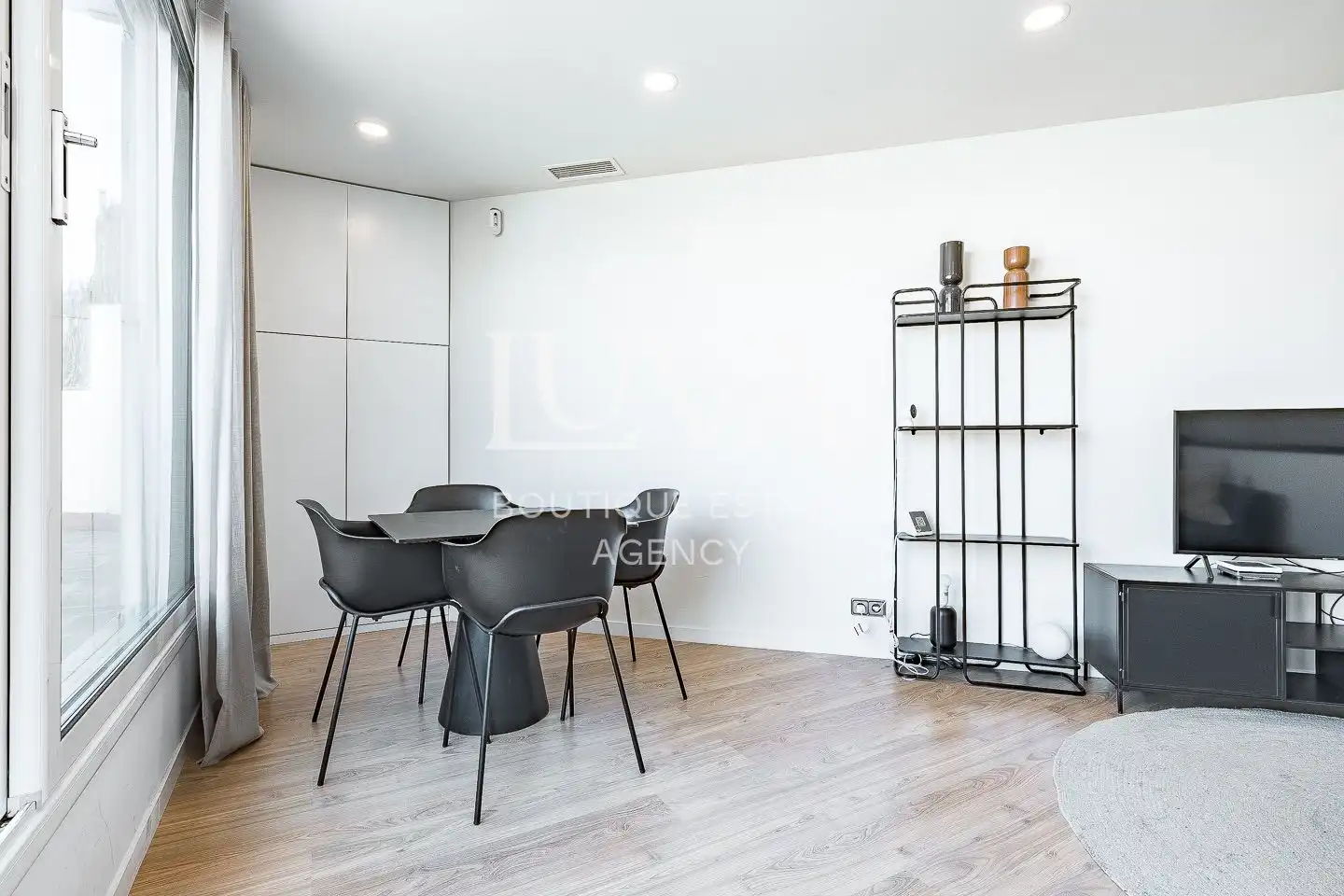 Sala de estar de Ático en venta en Barcelona con Aire acondicionado, Calefacción y Terraza