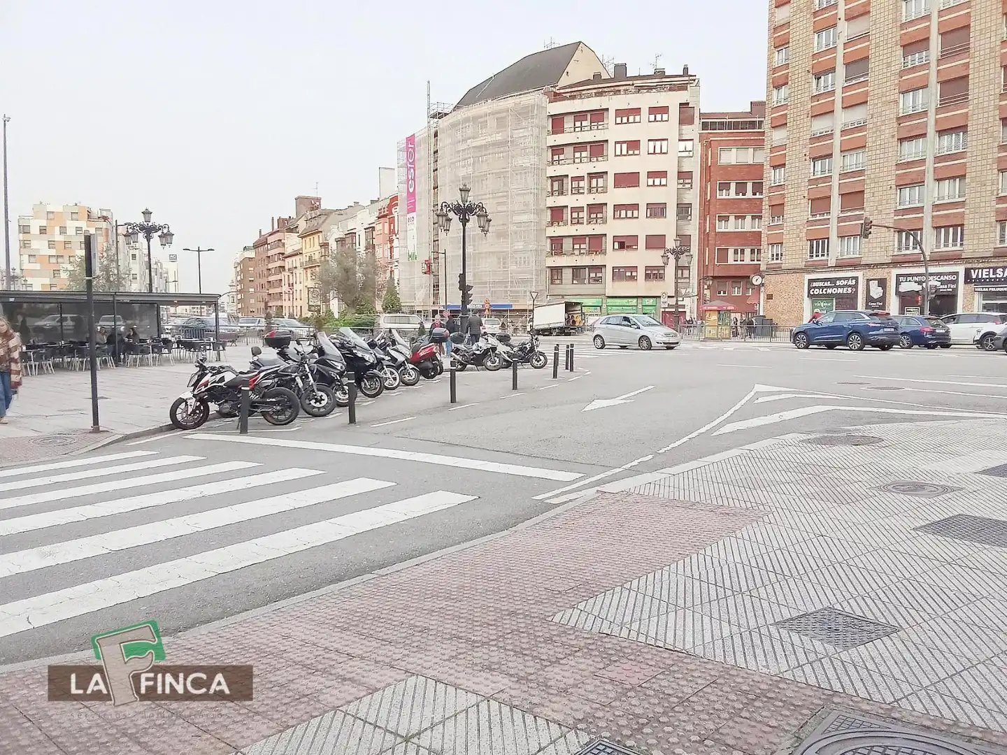 Exterior view of Flat for sale in Oviedo   with Heating, Parquet flooring and Furnished