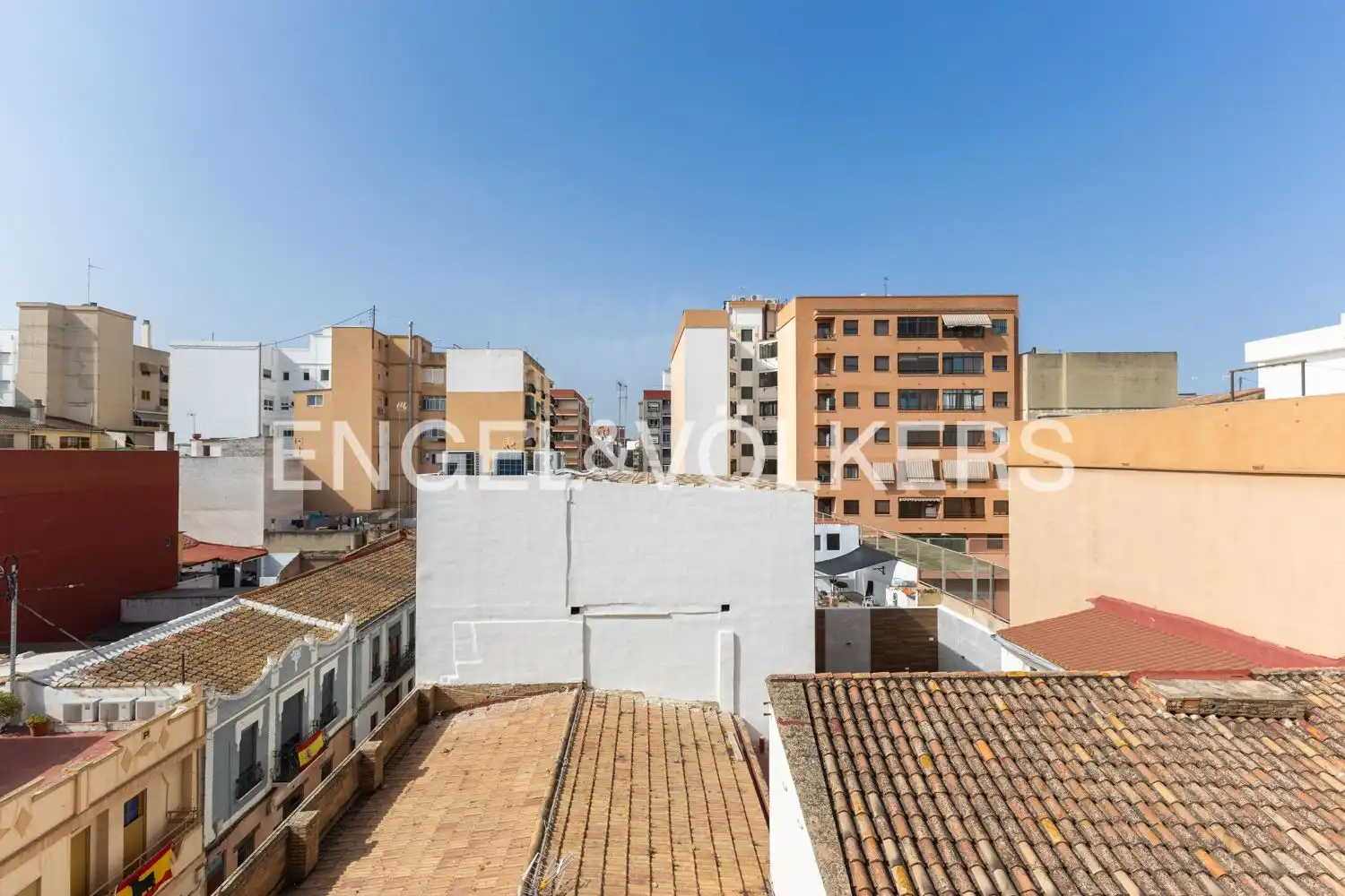 Vista exterior de Piso de alquiler en Mislata con Aire acondicionado, Calefacción y Terraza