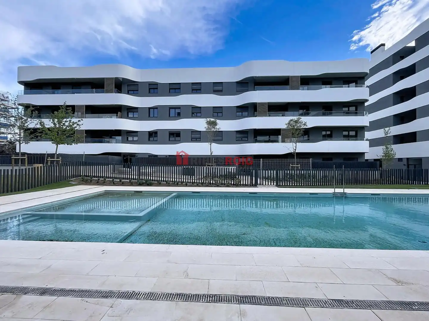 Schwimmbecken von Wohnung zur Miete in Sant Pere de Ribes mit Klimaanlage, Heizung und Terrasse