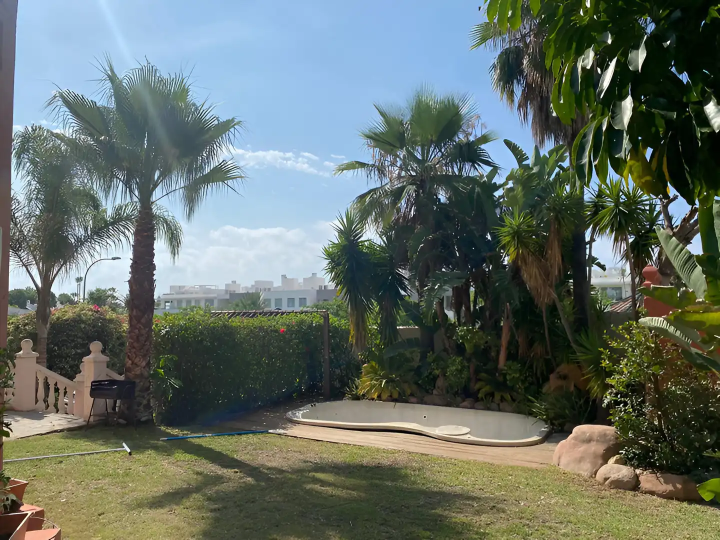 Jardín de Casa o chalet en venta en Estepona con Aire acondicionado, Terraza y Piscina