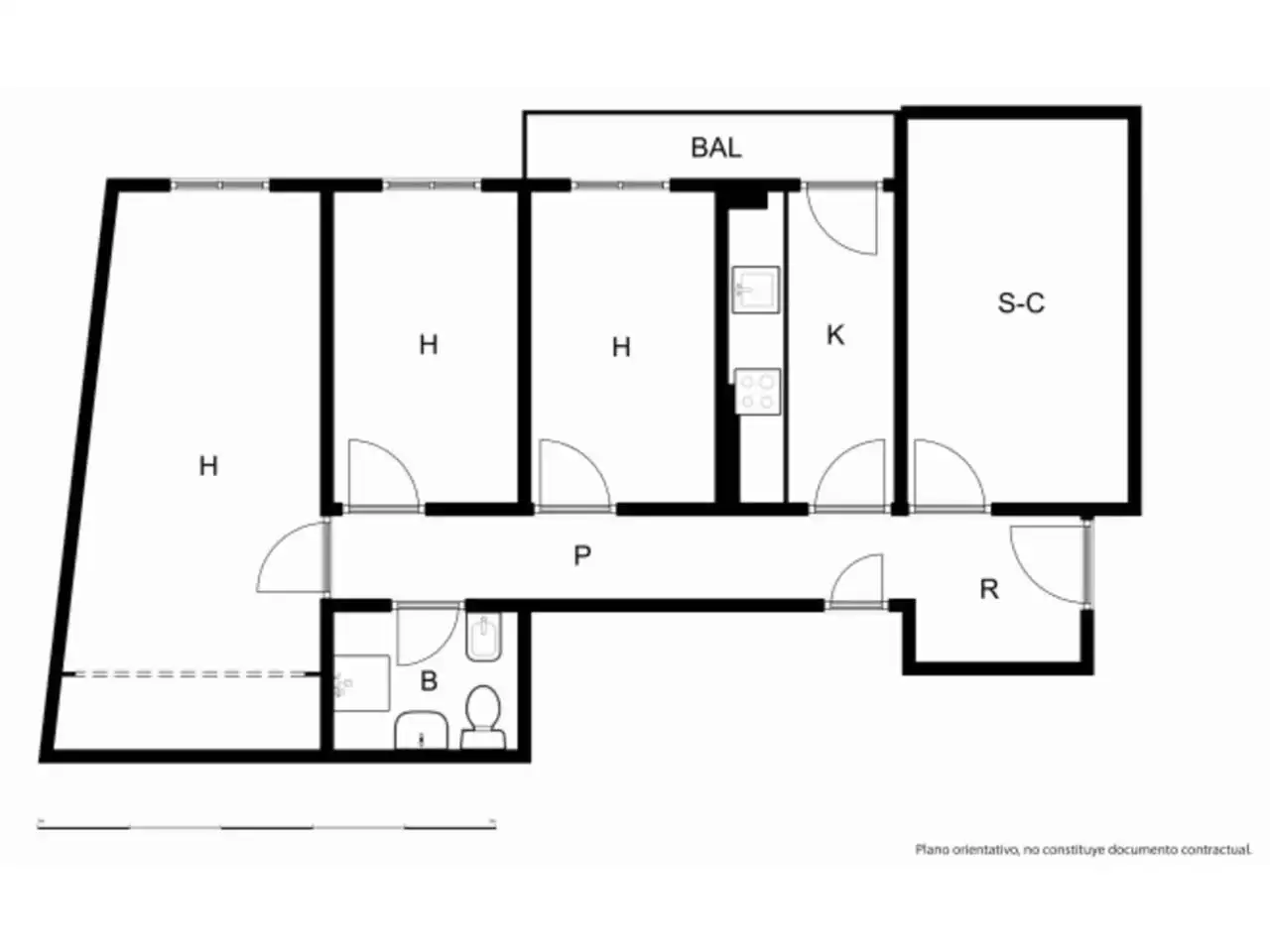 Flat for sale in Zaragoza