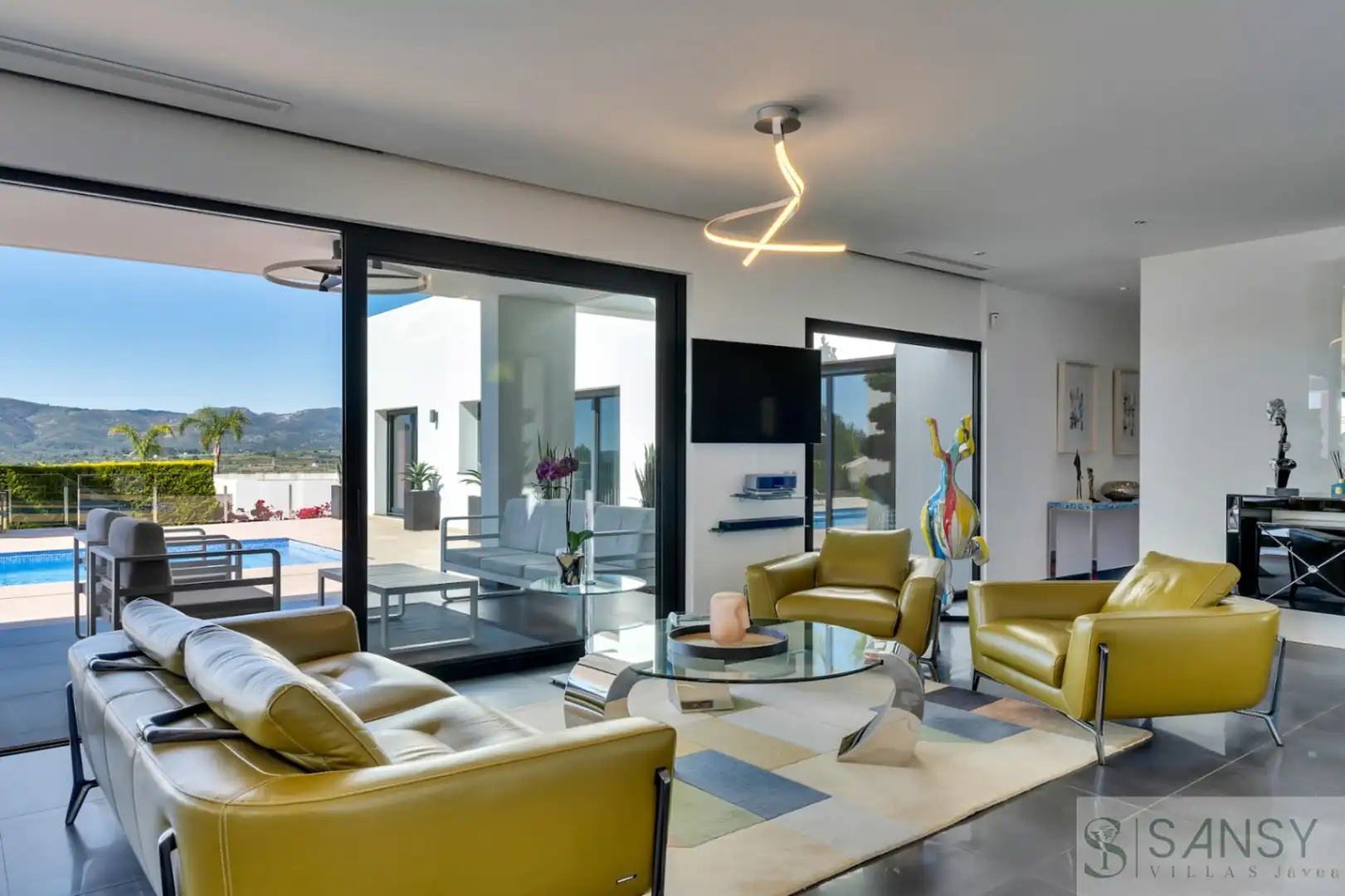 Sala d'estar de Casa o xalet en venda en Jávea / Xàbia amb Aire condicionat, Calefacció i Terrassa