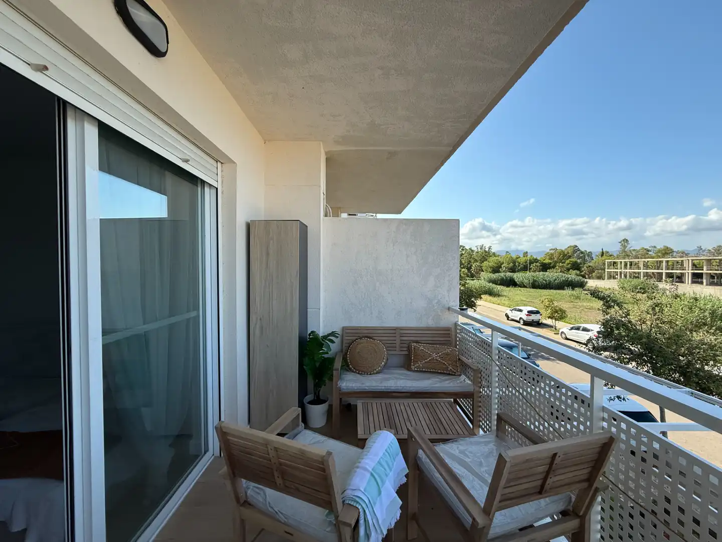 Terrassa de Apartament de lloguer en Almenara amb Aire condicionat, Calefacció i Terrassa