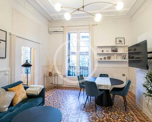 Living room of Flat to rent in  Barcelona Capital  with Heating, Furnished and Oven