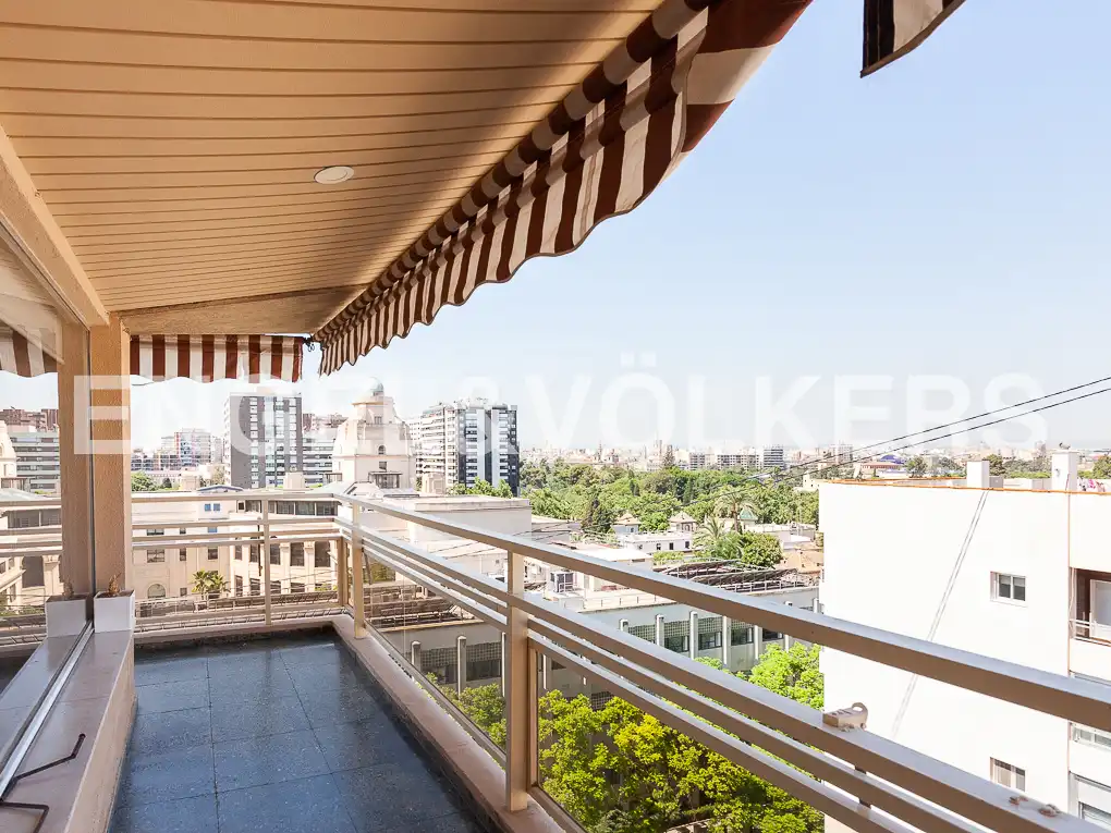 Terrace of Flat for rent in Valencia  with Air Conditioner, Heating and Terrace