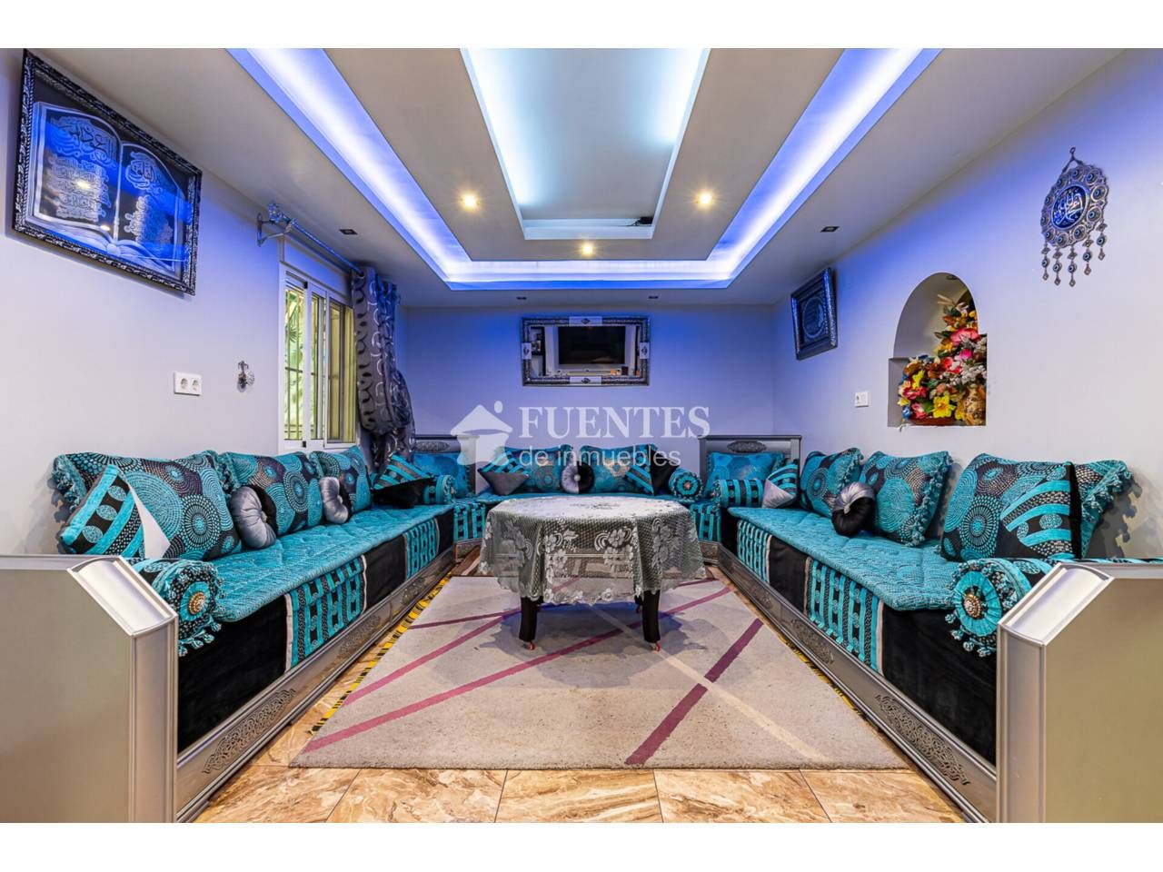 Living room of Flat for sale in Alicante / Alacant  with Air Conditioner and Terrace