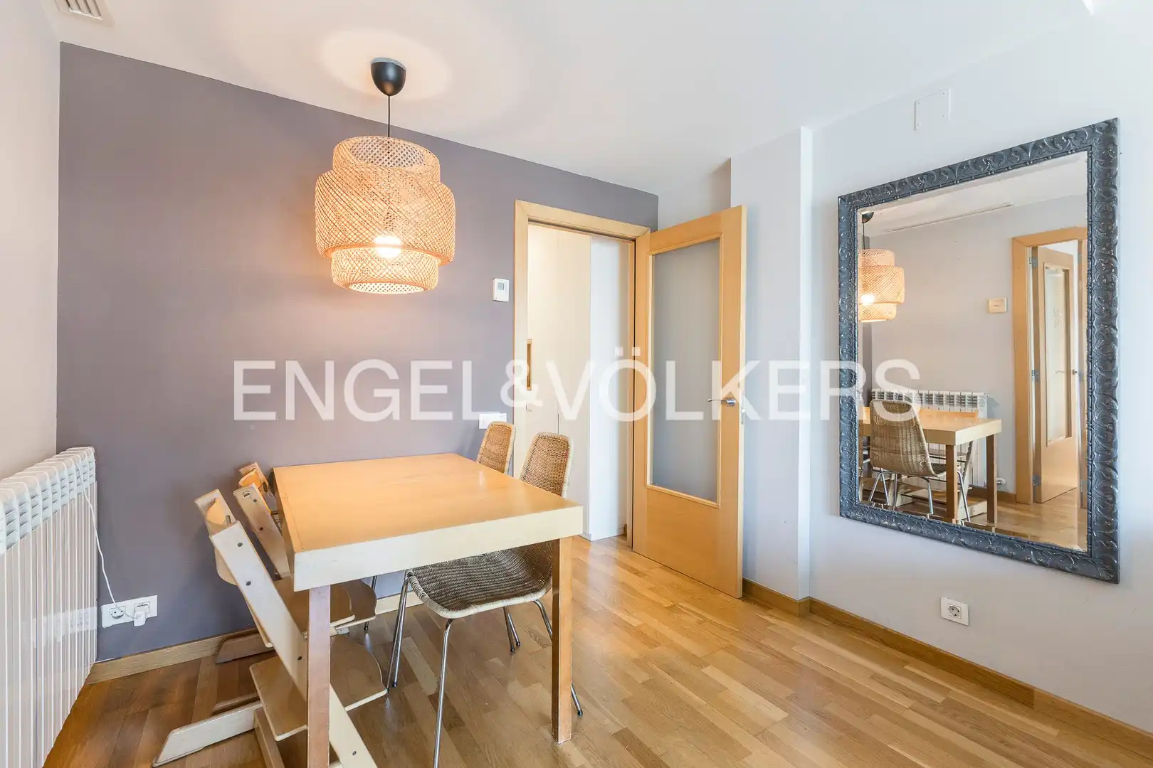 Dining room of Flat for sale in Barcelona  with Air Conditioner, Heating and Private garden