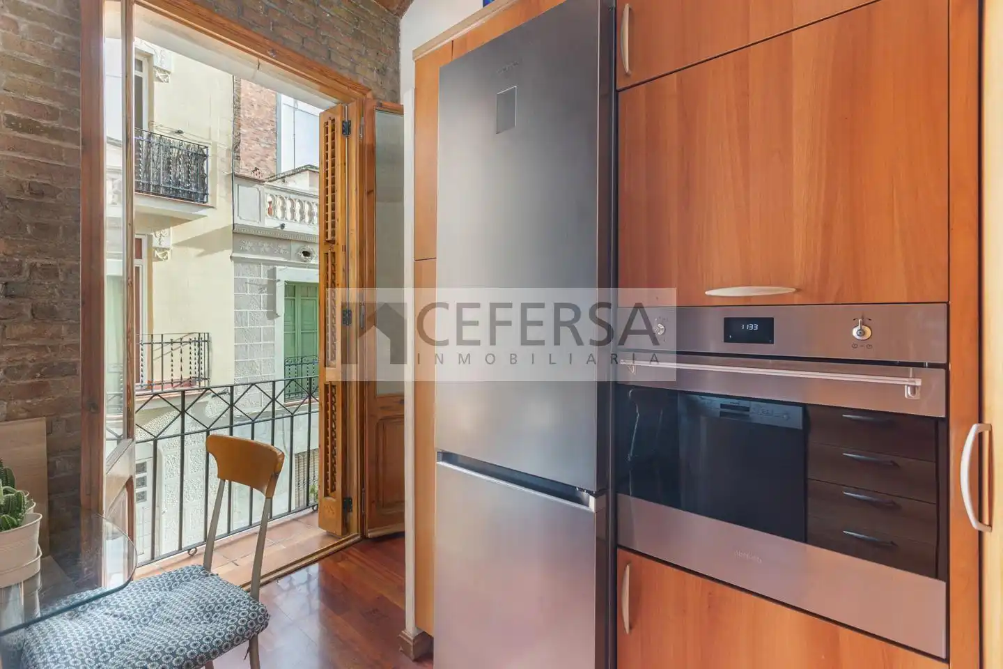 Cocina de Casa o chalet en venta en Barcelona con Aire acondicionado, Calefacción y Parquet