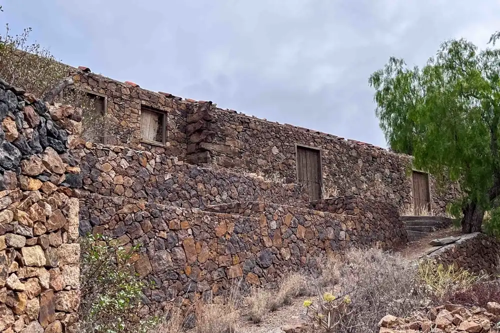 Vista exterior de Finca rústica en venta en Vallehermoso con Amueblado