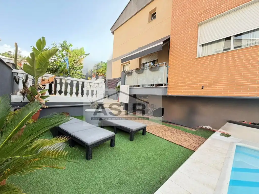 Terraza de Casa o chalet en venta en Alzira
