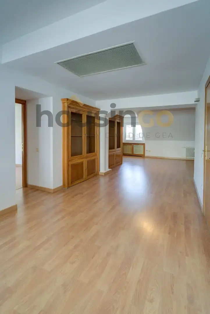 Wohnzimmer von Dachboden zur Miete in Madrid mit Klimaanlage und Terrasse