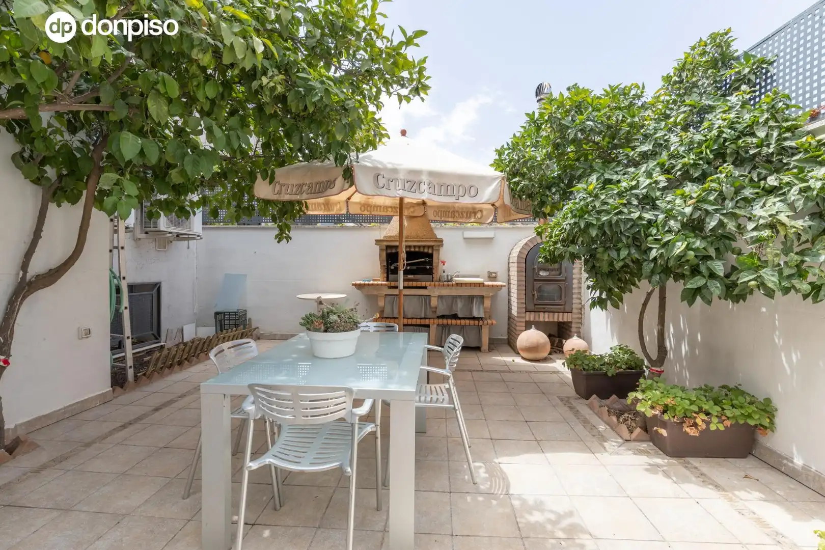 Terraza de Casa adosada en venta en Granada con Aire acondicionado, Calefacción y Balcón