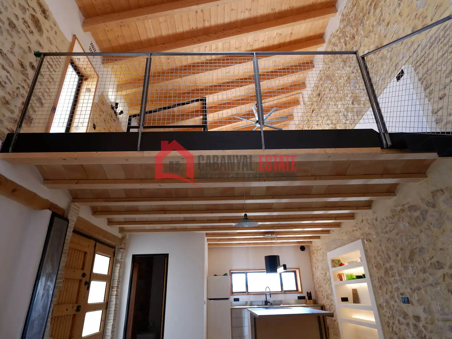 Balcony of Houses for sale in Valencia  with Air Conditioner and Heating