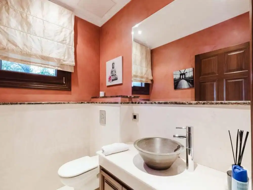 Bathroom of Houses for rent in Benahavís  with Air Conditioner, Private garden and Terrace