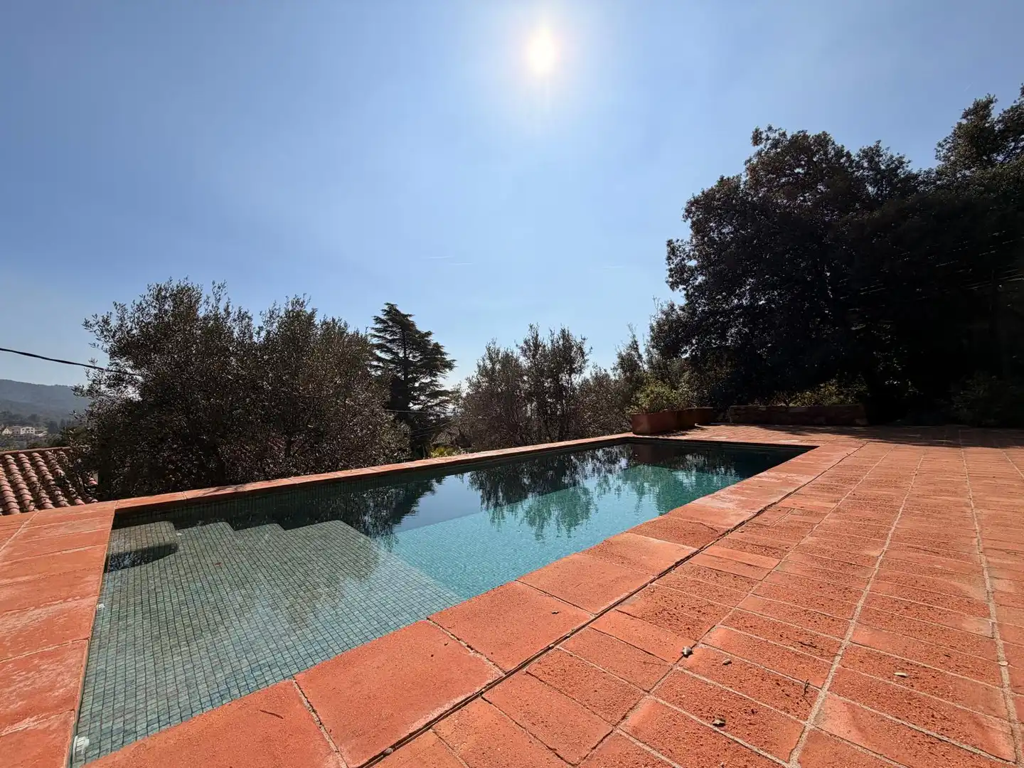 Swimming pool of Houses for sale in Castellar del Vallès  with Air Conditioner, Heating and Private garden