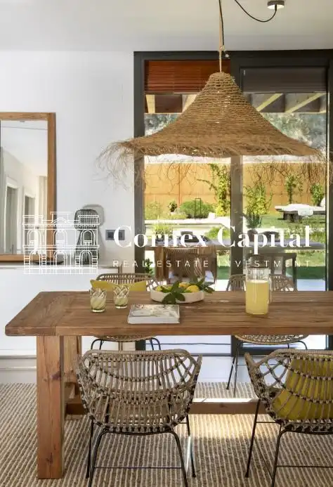 Exterior view of Detached homes for rent in Regencós  with Air Conditioner, Heating and Private garden