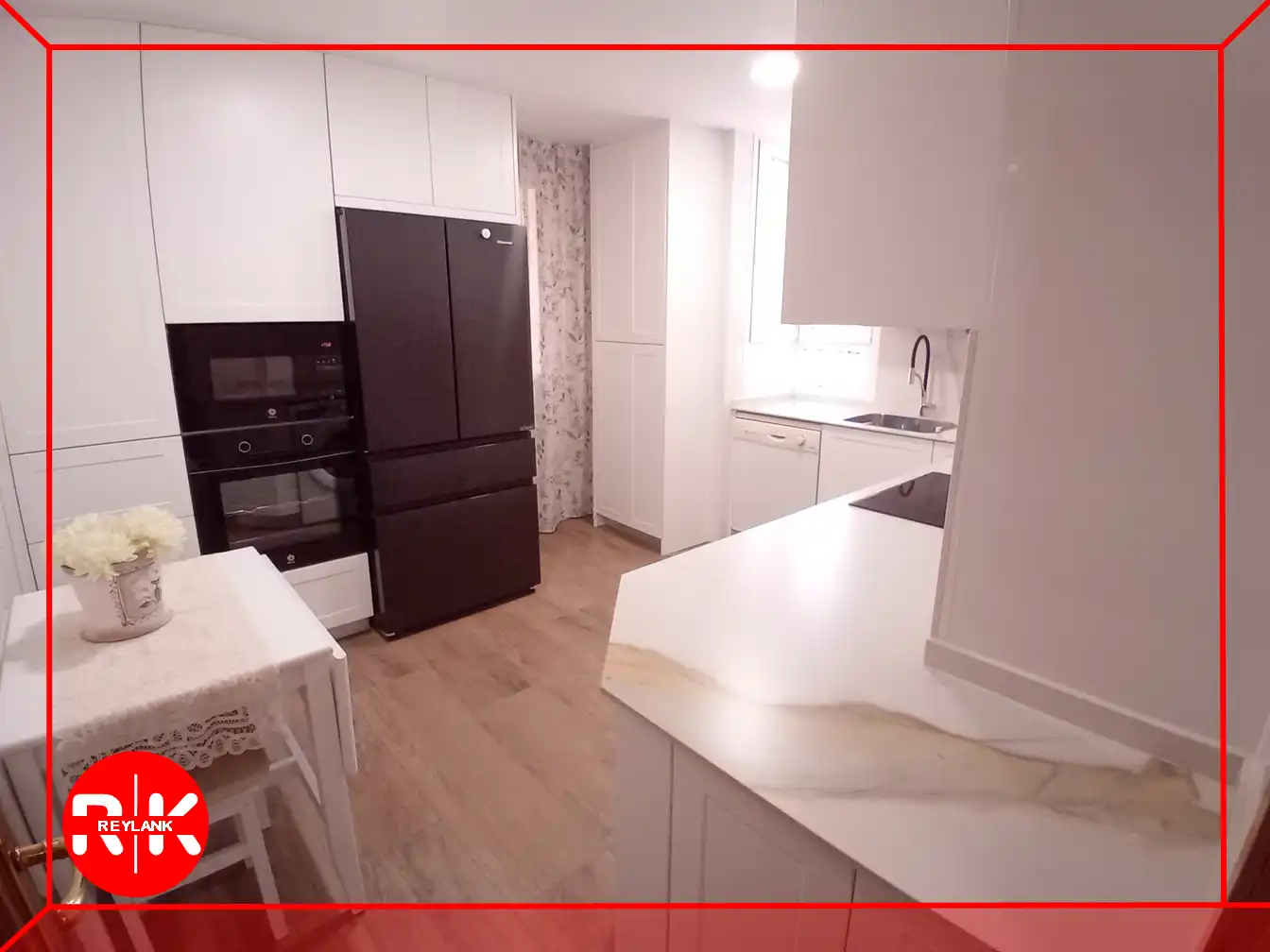Cocina de Piso de alquiler en Coslada con Aire acondicionado, Calefacción y Terraza