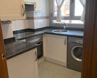 Kitchen of Apartment for sale in Oviedo   with Heating, Parquet flooring and Storage room