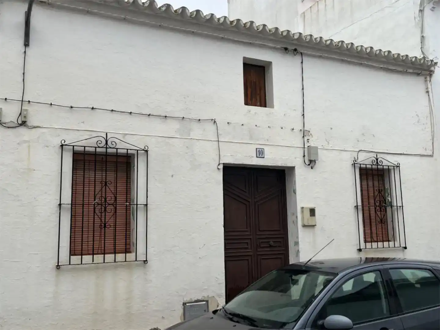 Vista exterior de Casa adosada en venda en Moguer