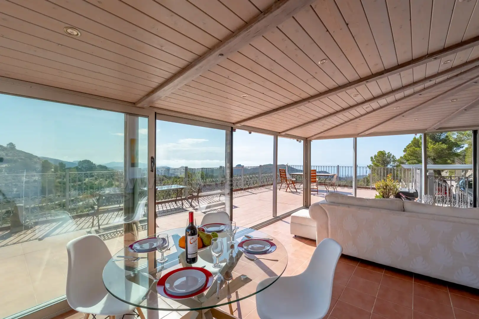 Terraza de Casa o chalet en venta en Relleu con Aire acondicionado, Jardín privado y Terraza