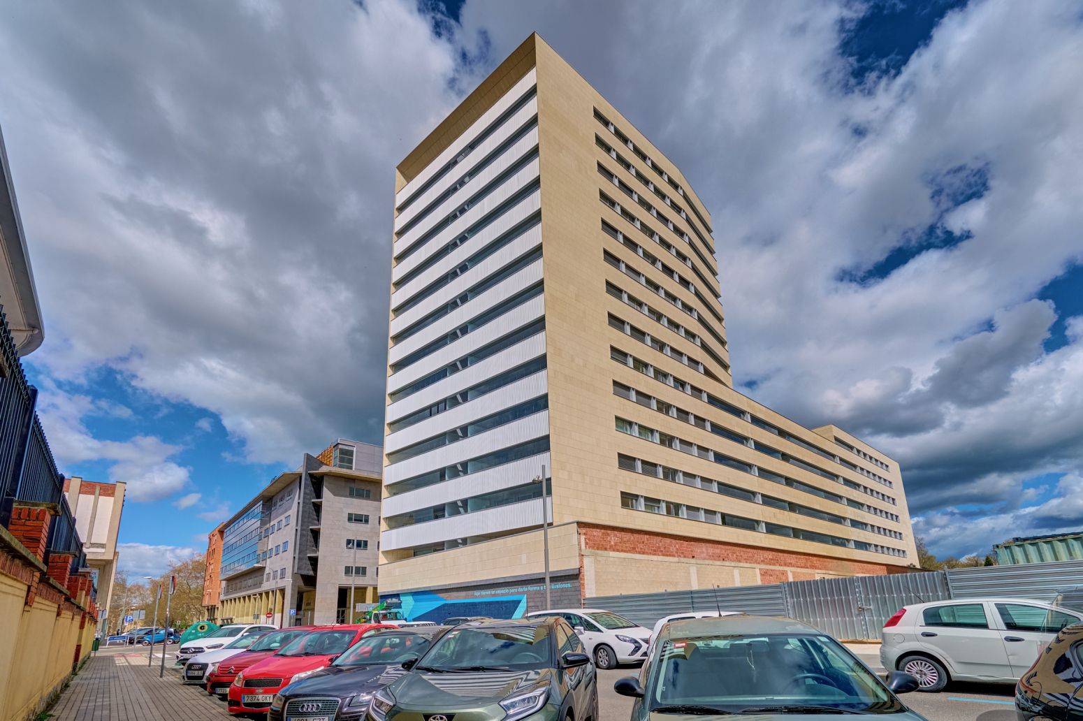 Exterior view of Flat for sale in  Pamplona / Iruña  with Heating, Terrace and Swimming Pool