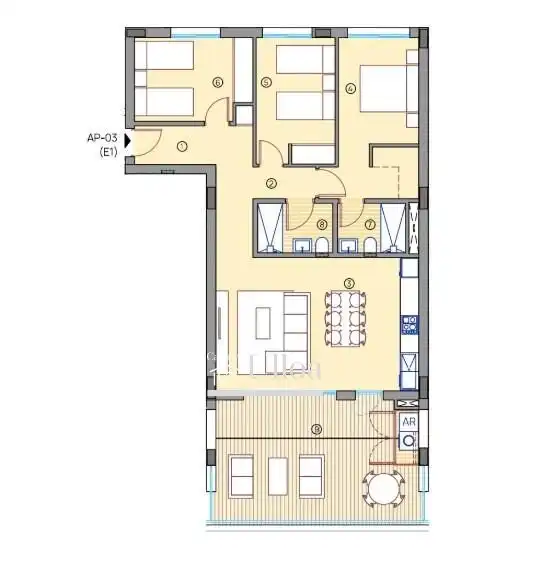 Appartamento con piscina in vendita a Bonalba - Cotoveta, imagen 17
