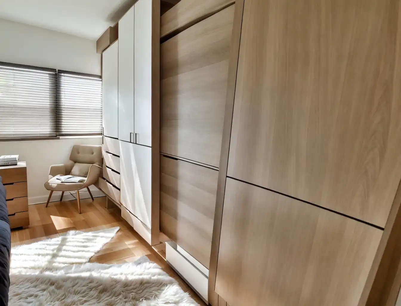 Schlafzimmer von Wohnung zum Verkauf in Madrid mit Klimaanlage, Heizung und Terrasse