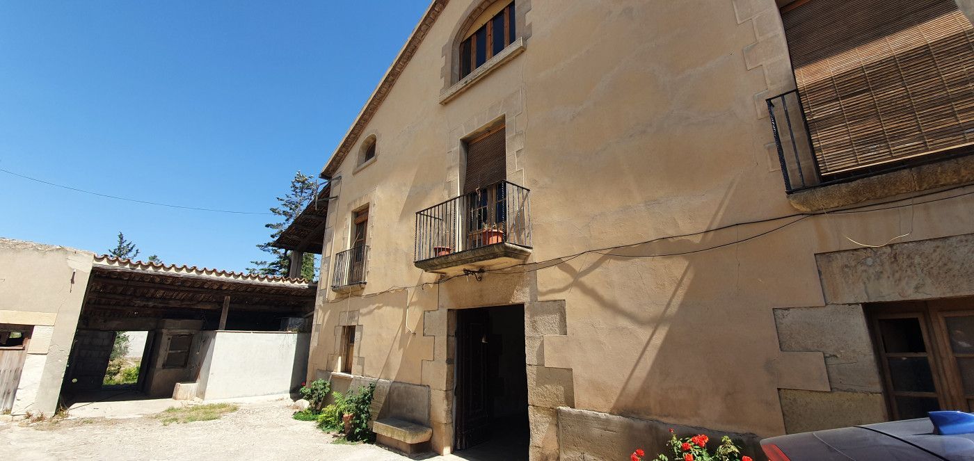 Außenansicht von Country house zum verkauf in Bellpuig mit Klimaanlage, Terrasse und Schwimmbad