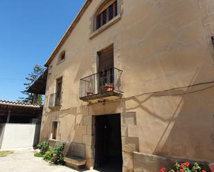 Exterior view of Country house for sale in Bellpuig  with Air Conditioner, Terrace and Swimming Pool